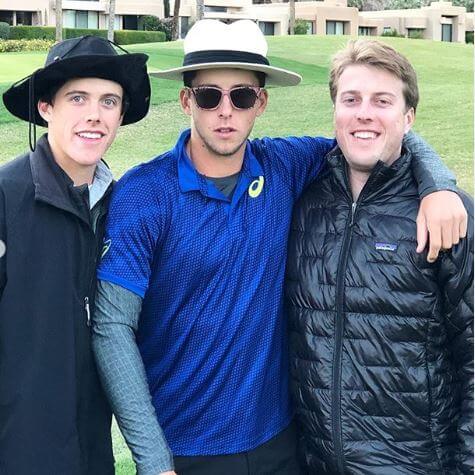 Scott Holt's sons, Dylan, Brandon, and Sean Holt.